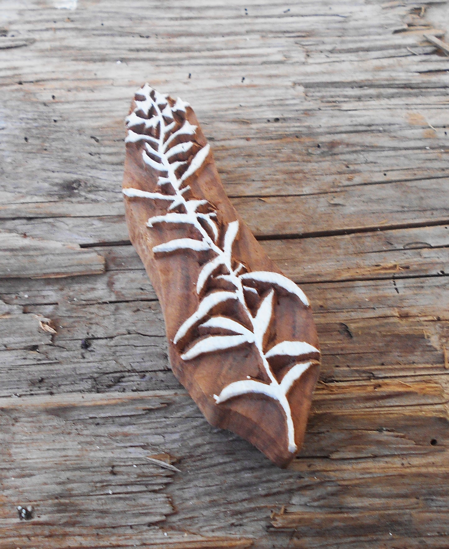 Textilstempel, Botanikstempel