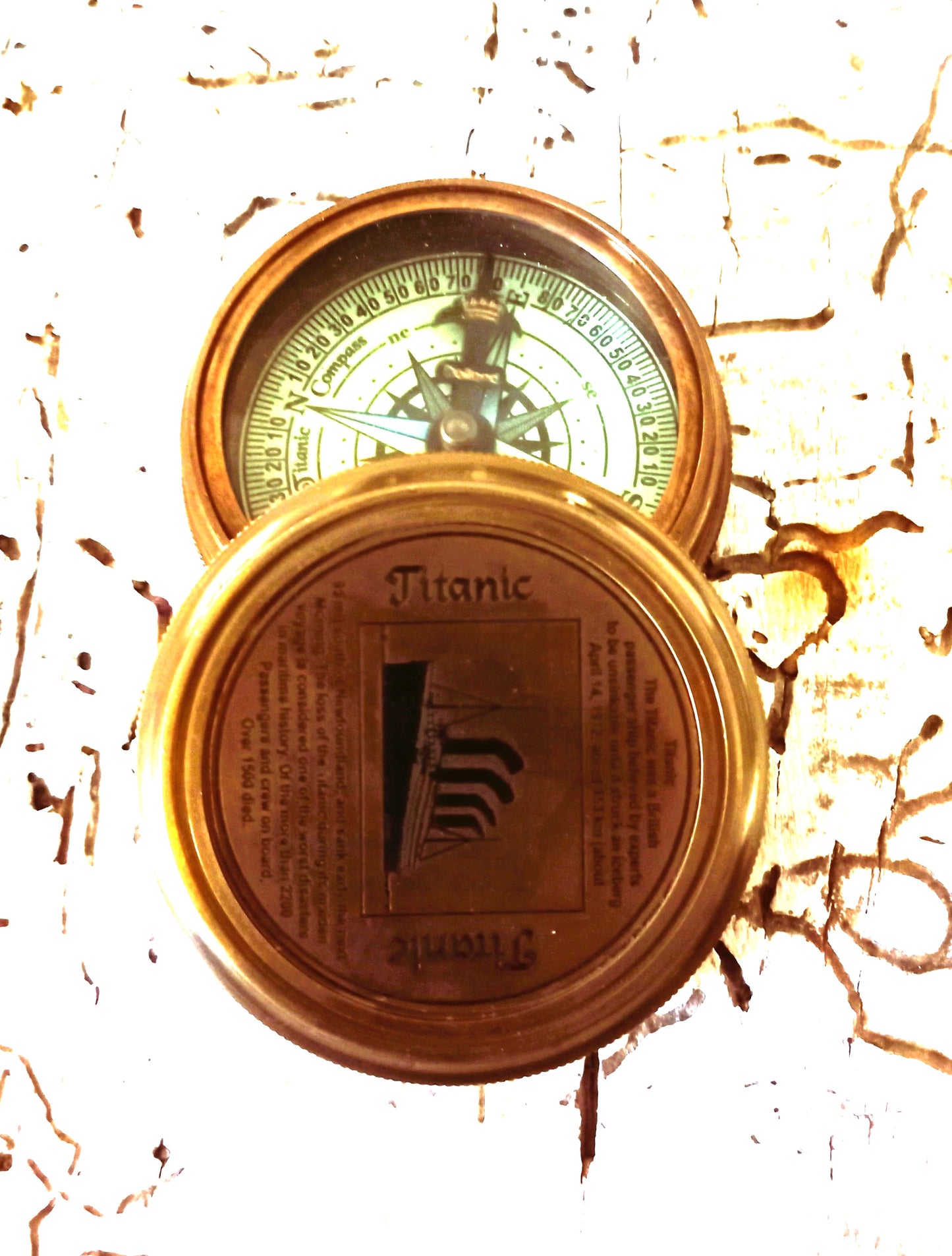 Taschen-Kompass Titanic
