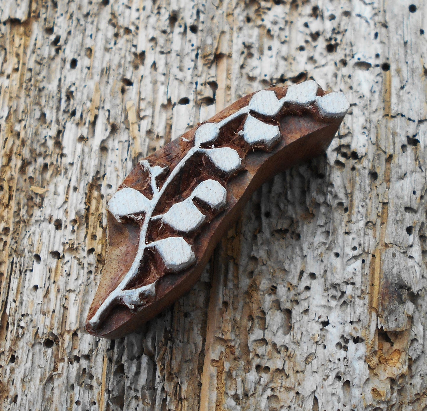 Stoffdruckstempel, Holzdruckstempel, Motivstempel, Blaudruckstempel