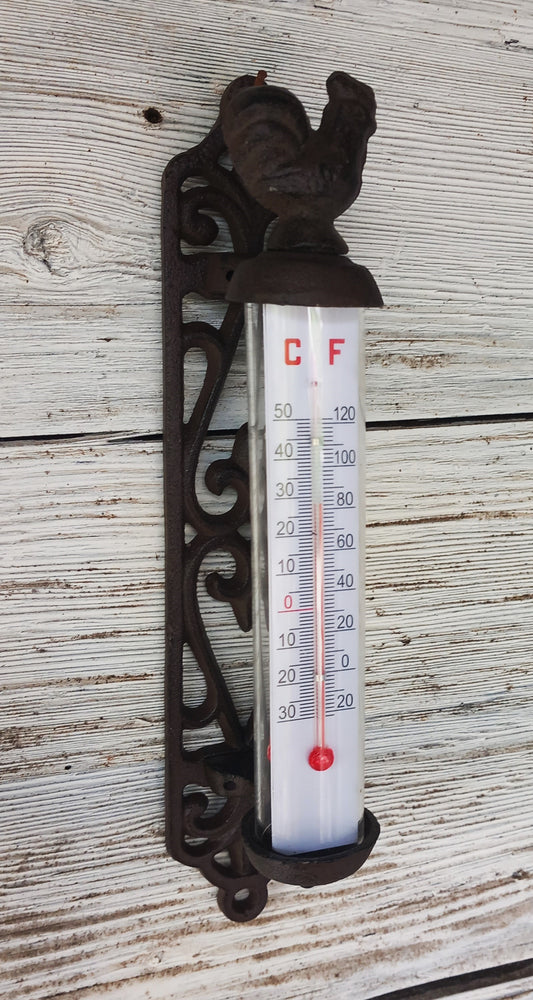 Thermometer aus Gusseisen Hahn