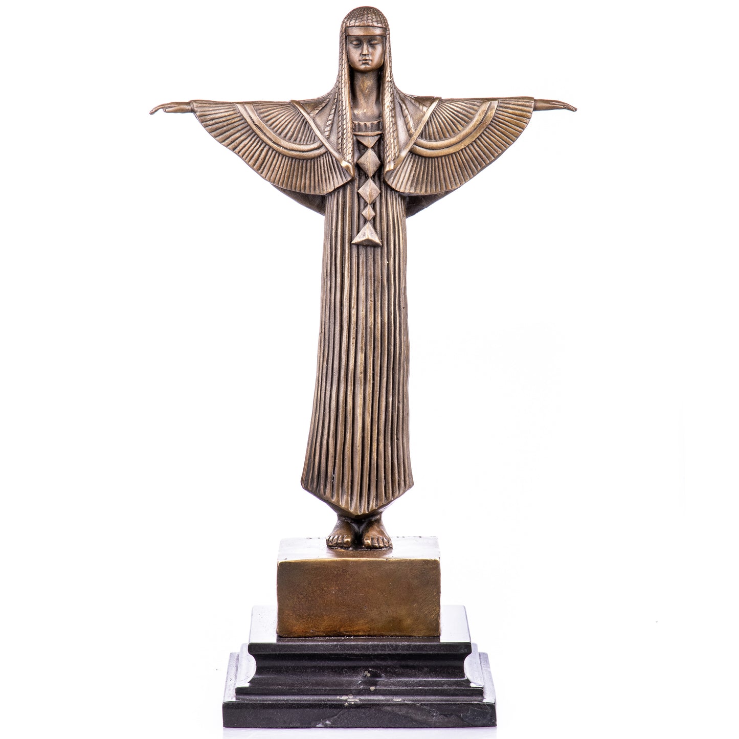 Art Deco Bronzestatue