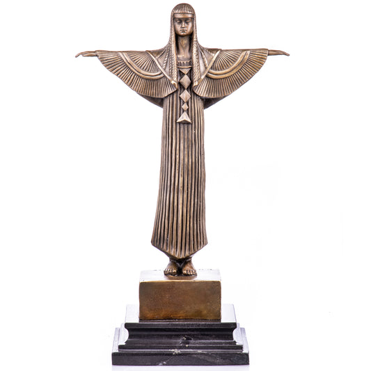Art Deco Bronzestatue
