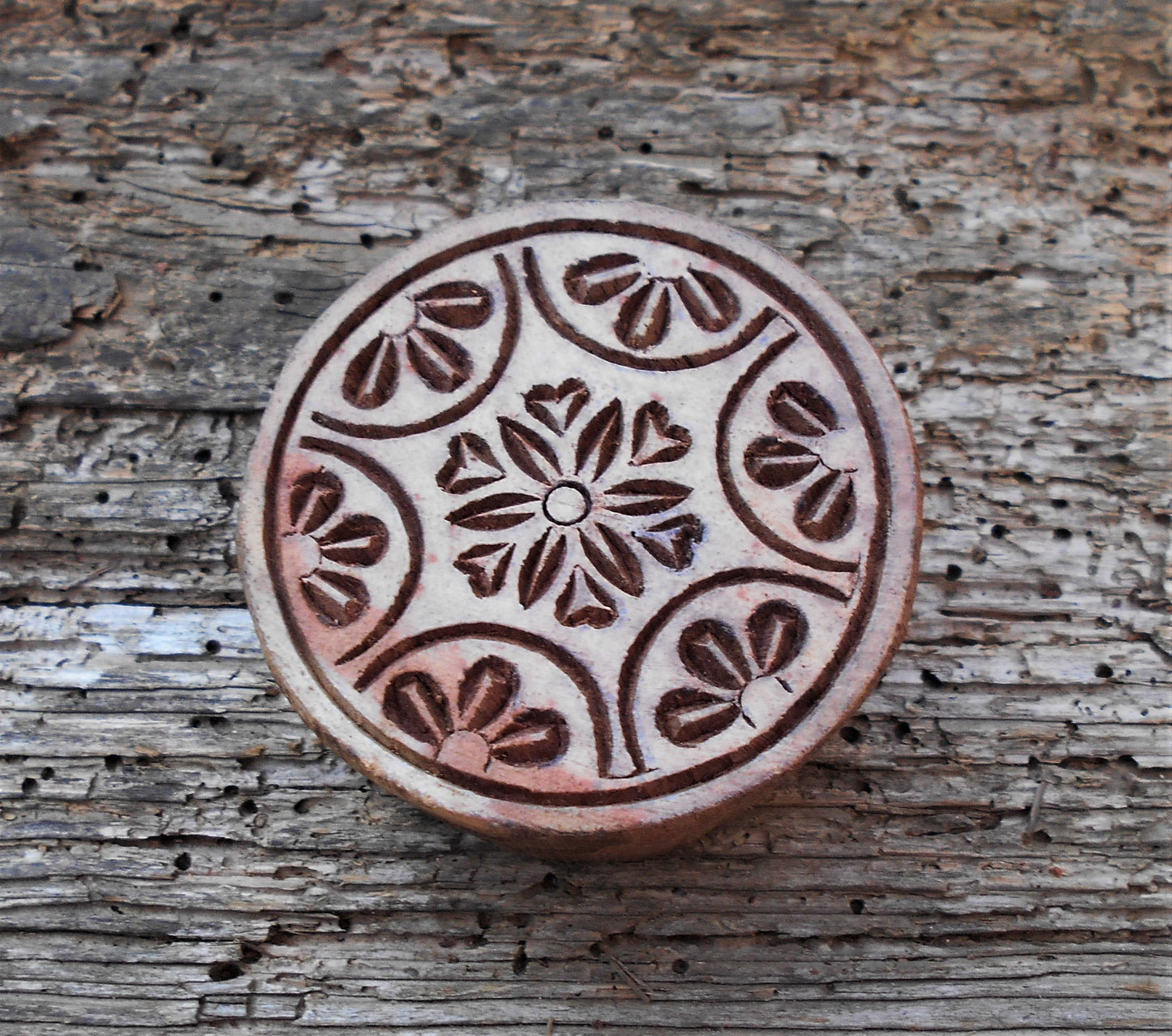 Holzdruckstempel, Stoffdruckstempel, Textilstempel, Motivstempel, Druckstempel