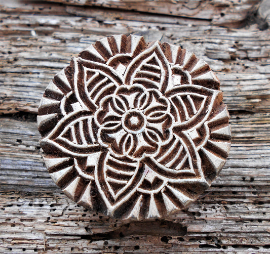 Holzdruckstempel, Stoffdruckstempel, Textilstempel, Motivstempel, Druckstempel