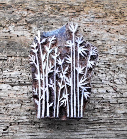 Motivstempel, Stoffdruckstempel, Holzdruckstempel, Textilstempel, Blaudruckstempel