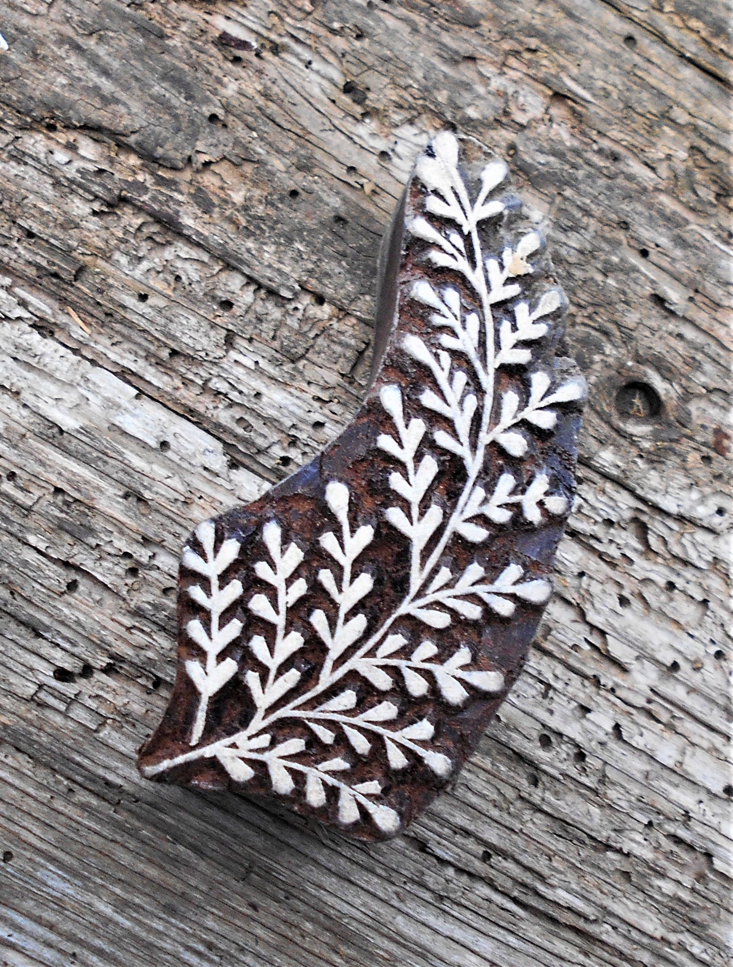 Motivstempel, Stoffdruckstempel, Holzdruckstempel, Textilstempel, Blaudruckstempel