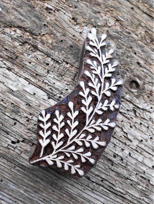 Motivstempel, Stoffdruckstempel, Holzdruckstempel, Textilstempel, Blaudruckstempel