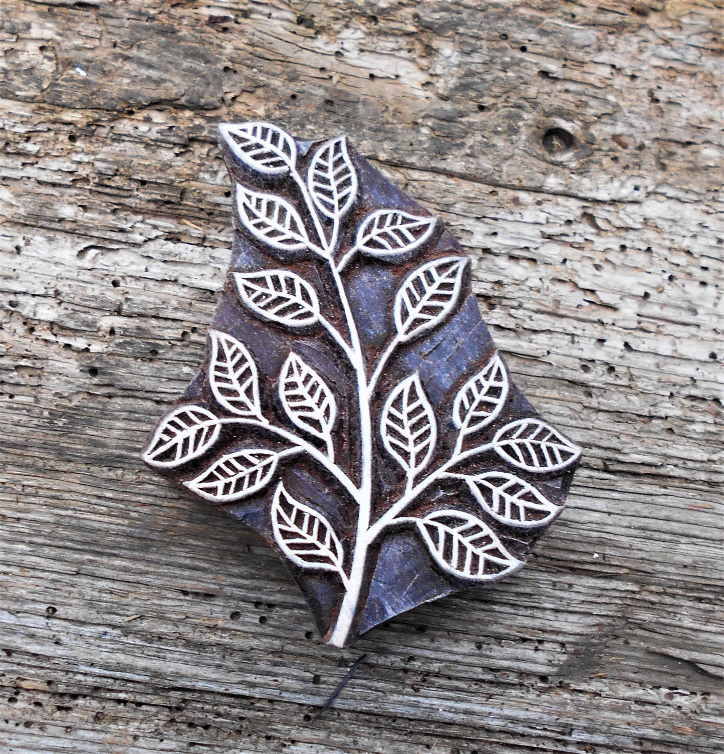 Stoffdruckstempel, Holzdruckstempel, Textilstempel, Blaudruckstempel, Motivstempel