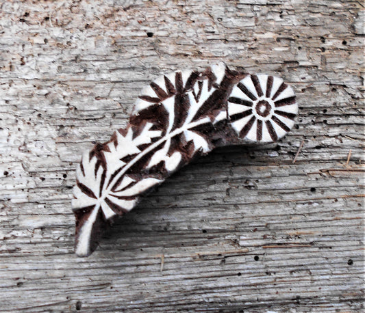 Stoffdruckstempel, Holzdruckstempel, Textilstempel, Blaudruckstempel, Motivstempel